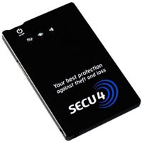 Alarma SECU4Bags Security Card Bluetooth - Proteja el maletn del porttil, su bolso, maleta, etc.